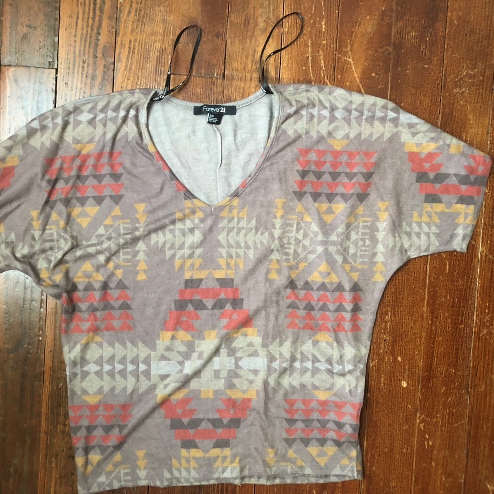 Forever 21 Short Sleeve Loose Fit Top